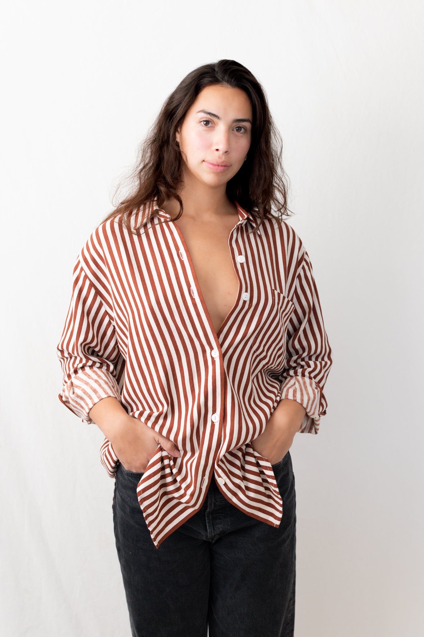 Oversized Linen Shirt