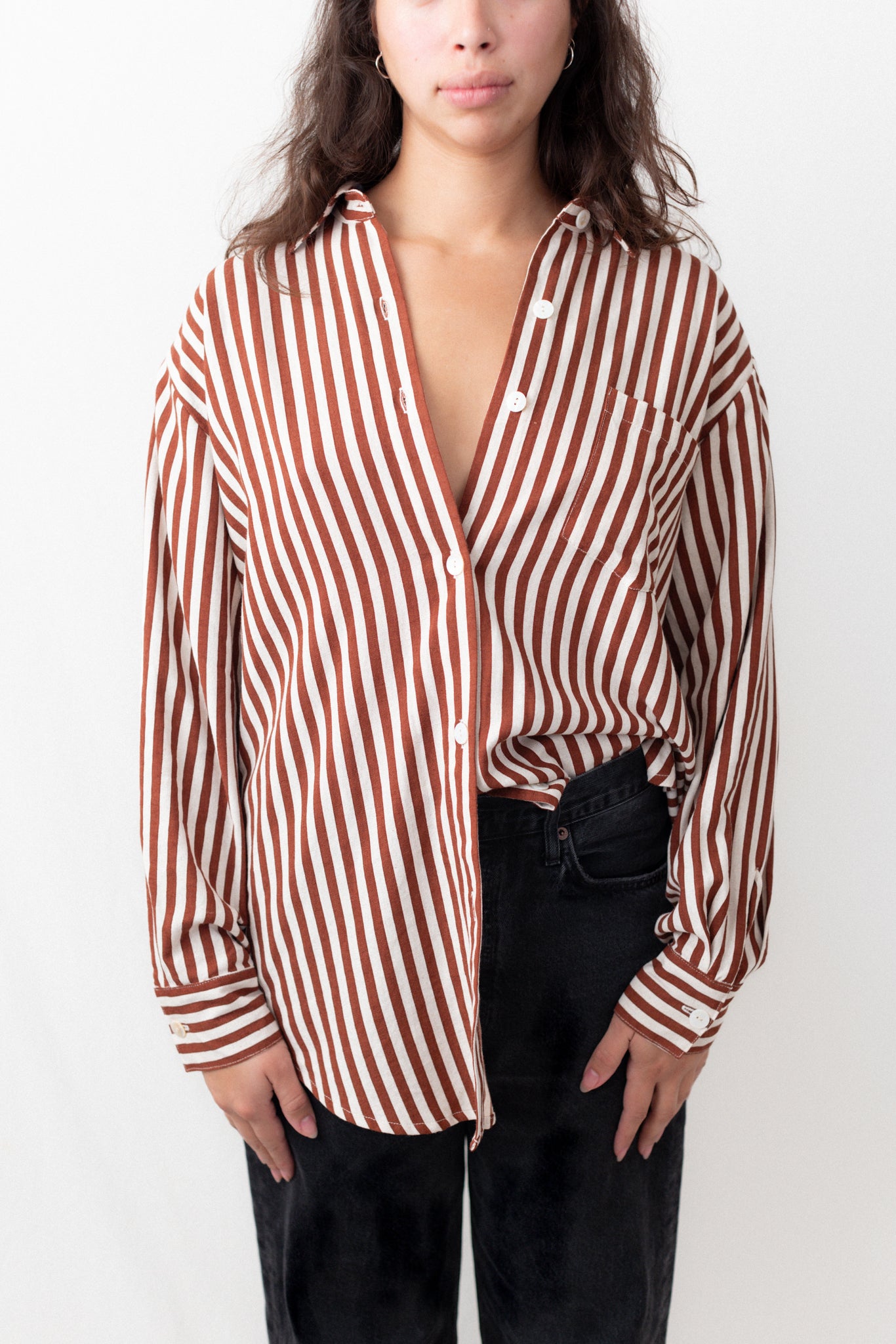 Oversized Linen Shirt