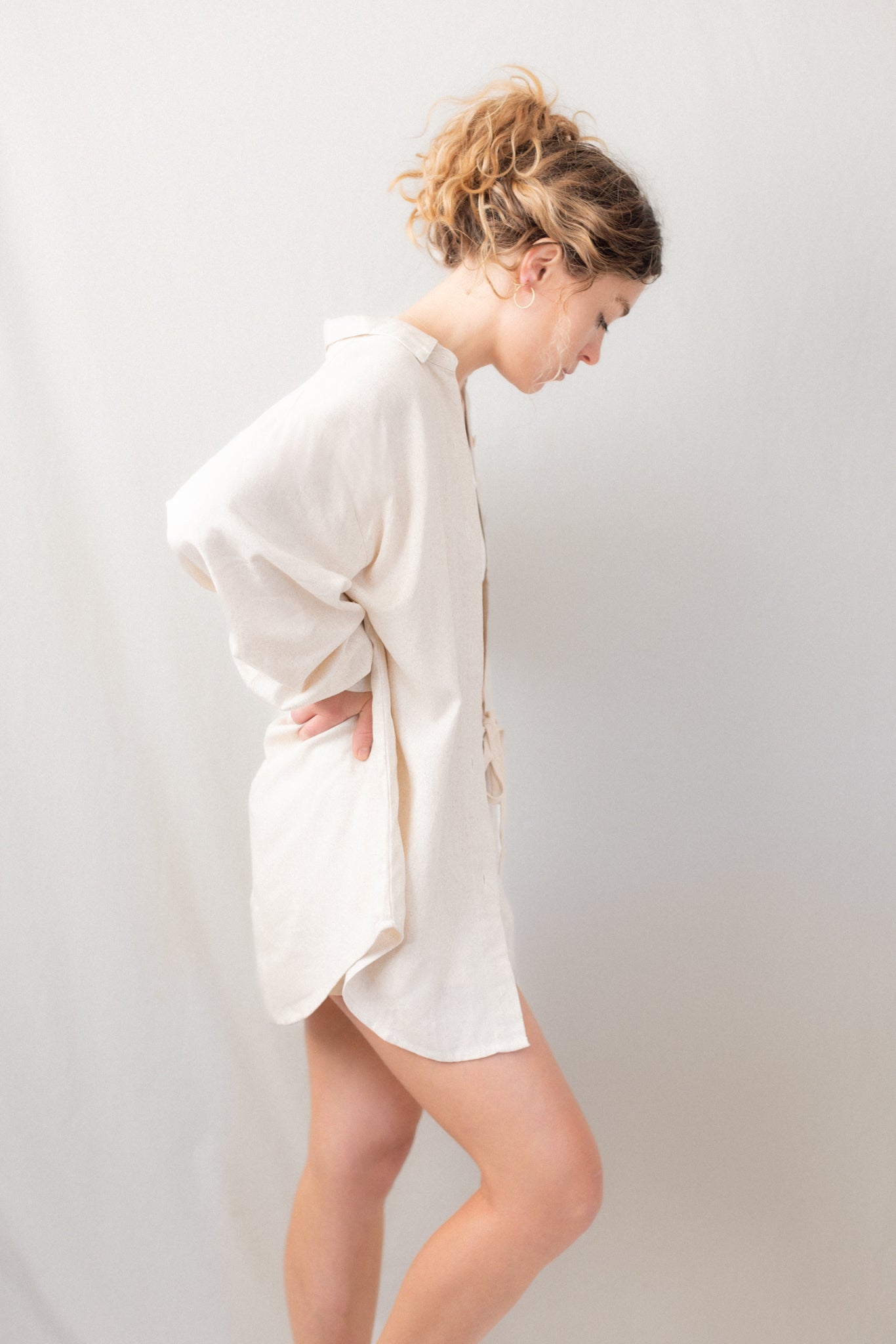 Oversized Linen Shirt